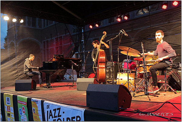 Baz Trio tijdens de finale van JazzContest Mechelen in 2018
